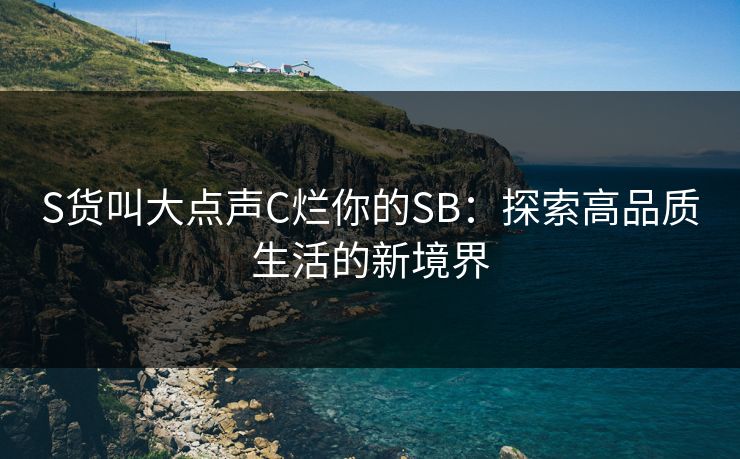 S货叫大点声C烂你的SB:探索高品质生活的新境界